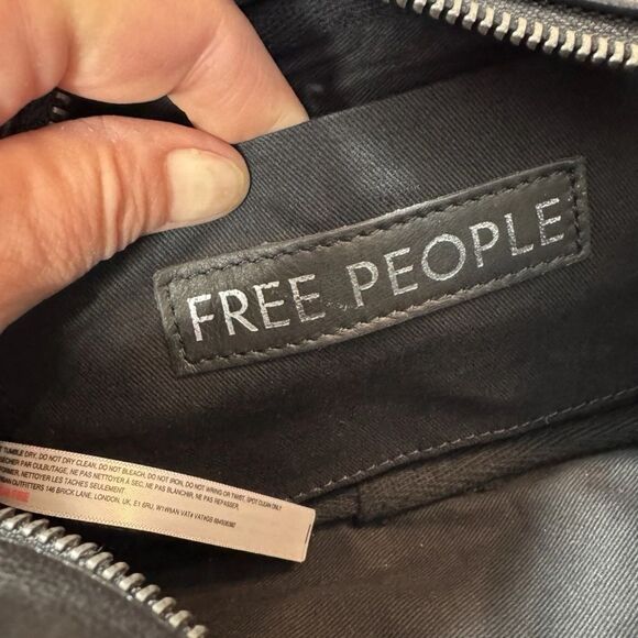 Free People Black Satchel - Picture 5 of 13
